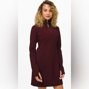 Lululemon $168 Define Dress Garnet Gold / PTP 18”